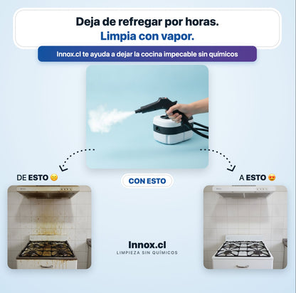 Limpiadora a vapor - Electrodoméstico efectivo para reducir tiempos de limpieza y desinfección.
