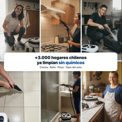 Limpiadora a vapor - Electrodoméstico efectivo para reducir tiempos de limpieza y desinfección.